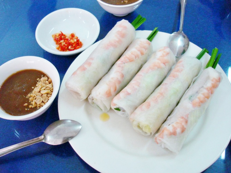 Goi cuon Vietnamese spring rolls