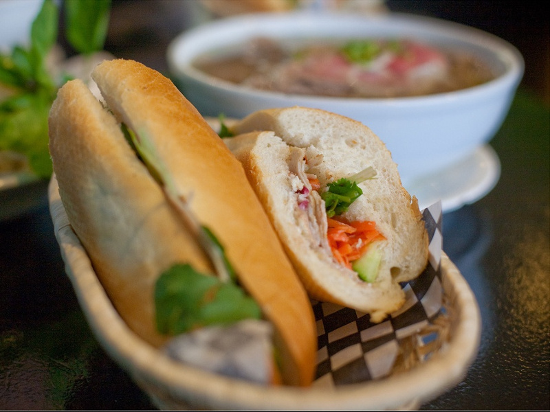 Banh Mi (Vietnamese baguette sandwich)