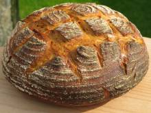 Bauernbrot (German farmer-style rye bread)