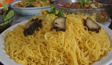 Chinese longevity noodles