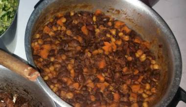 Githeri (Kenyan corn and beans)