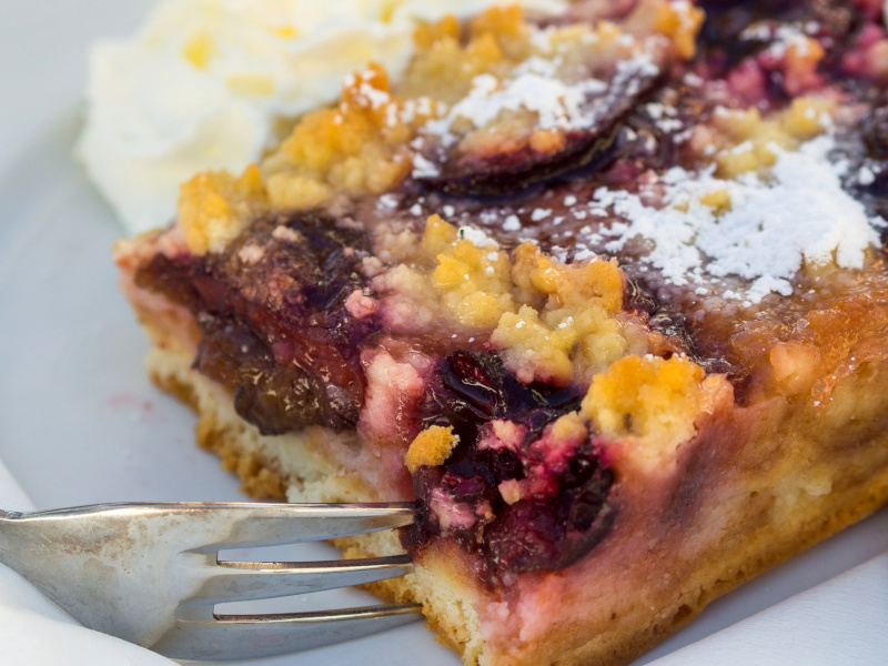 Blitzkuchen mit Obst