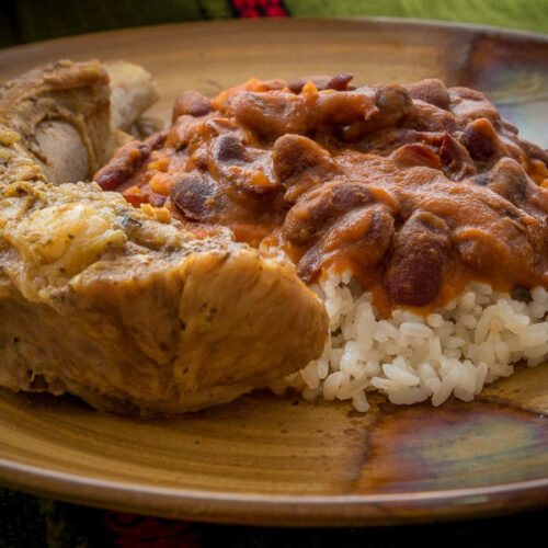 Chicken Rice And Beans Dominican