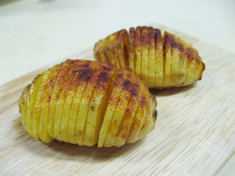 Hasselbackspotatis