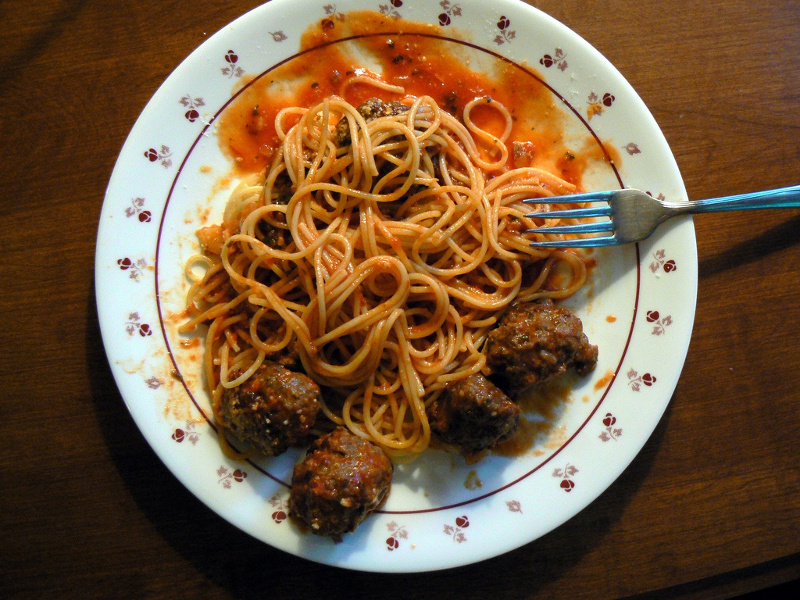 Spaghetti and Meatballs